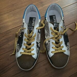 Golden Goose snakeskin sneaker